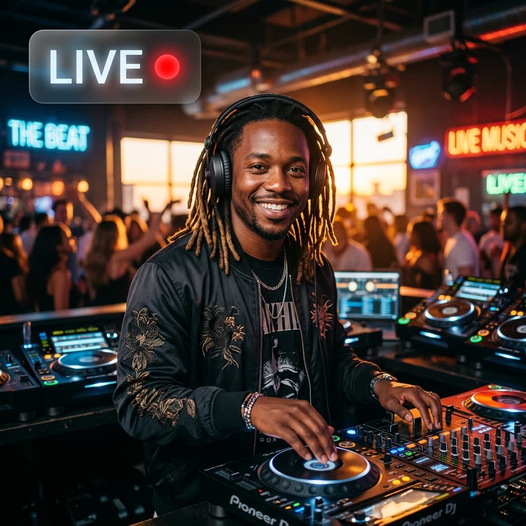 Lugmatic artist performing live